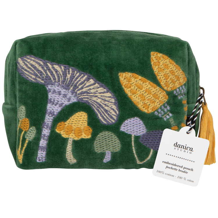 Wildgrove Embroidered Pouch
