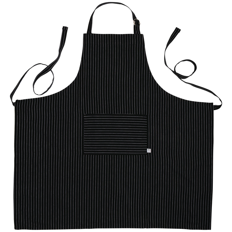 Black Pinstripe Oversized Mighty Apron