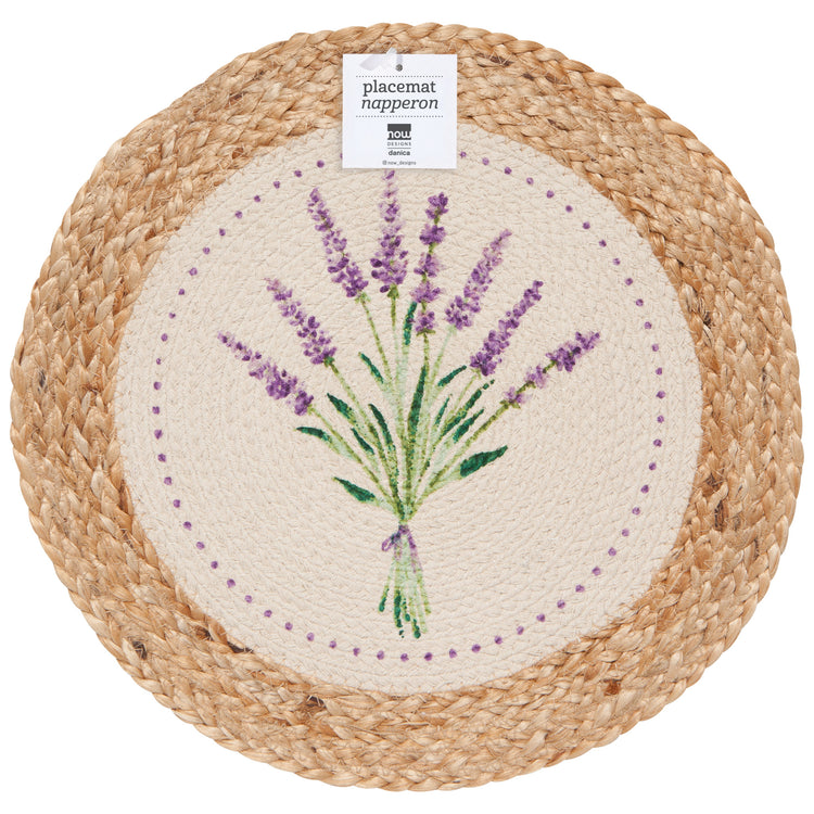 Lavender Braided Placemat