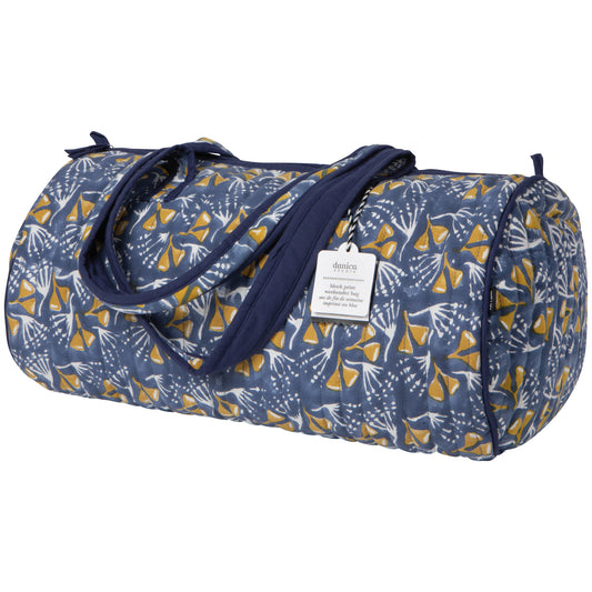 Wildgrove Block Print Weekender Bag