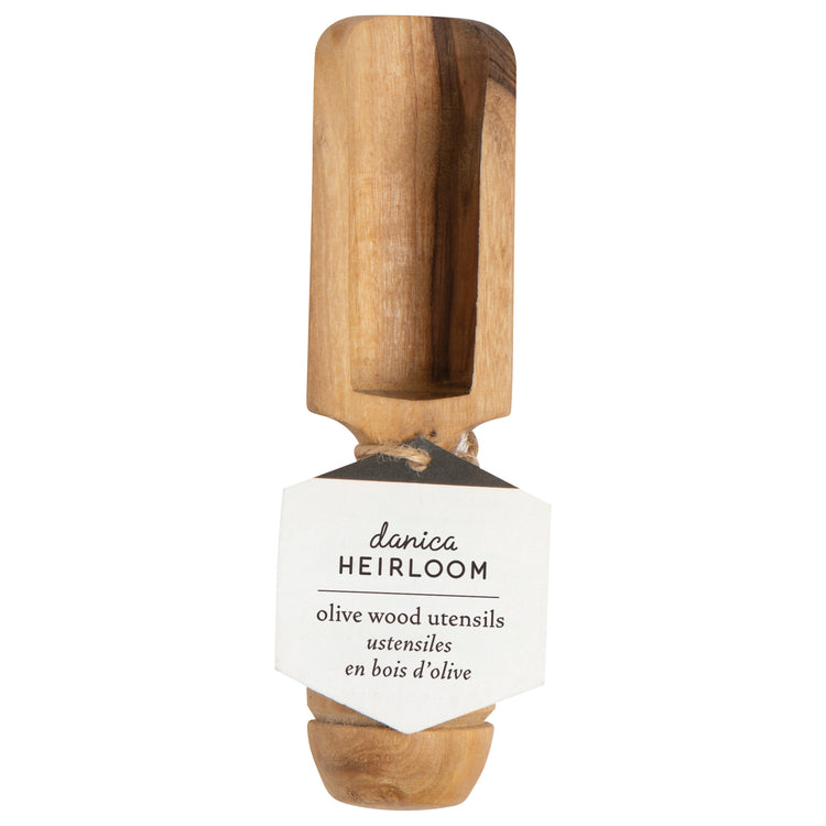 Olive Wood Salt Scoop
