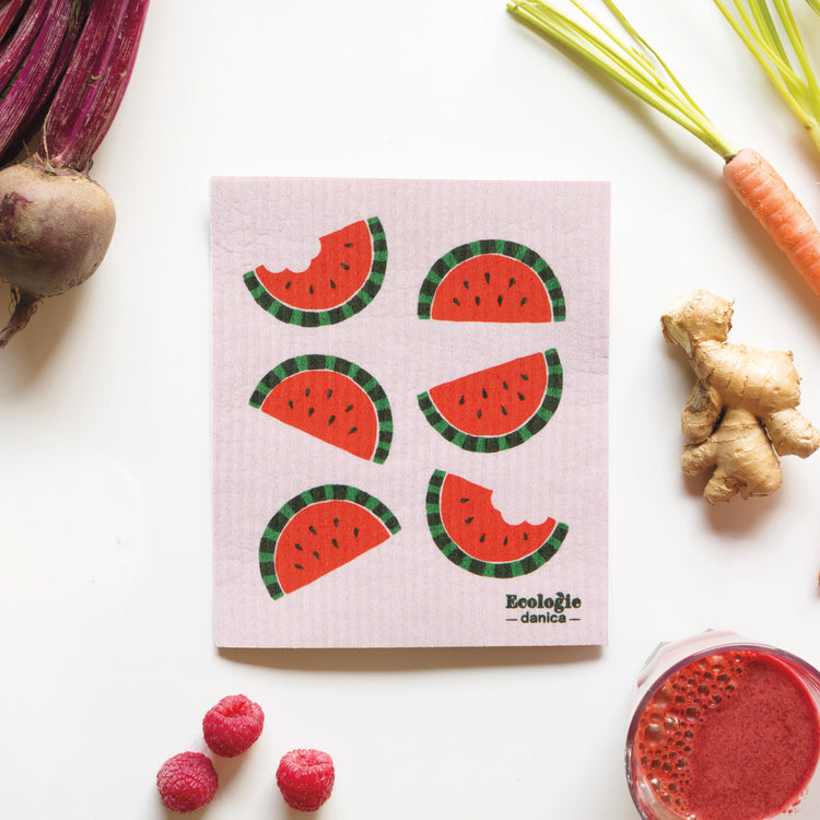 Melon Pop Swedish Dishcloth
