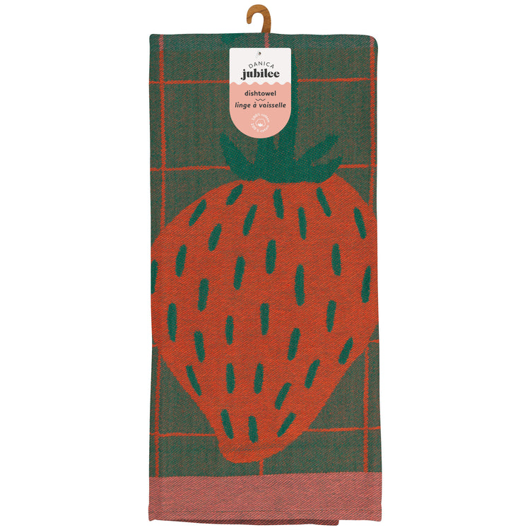 Berry Sweet Jacquard Dishtowel