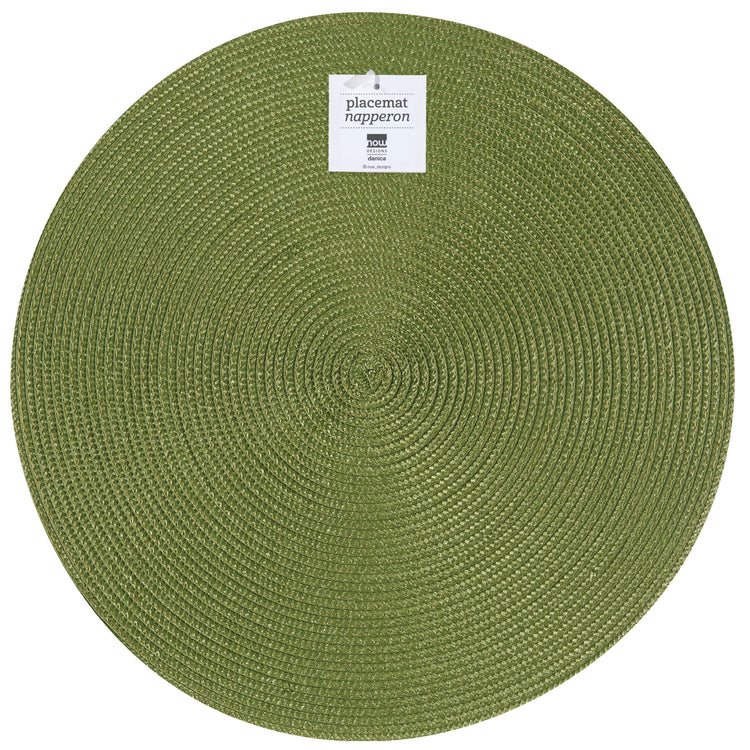 Disko Fir Green Round Placemat