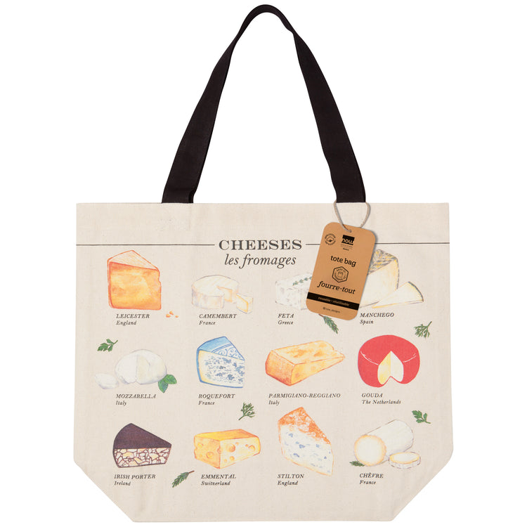Les Fromages Tote Bag