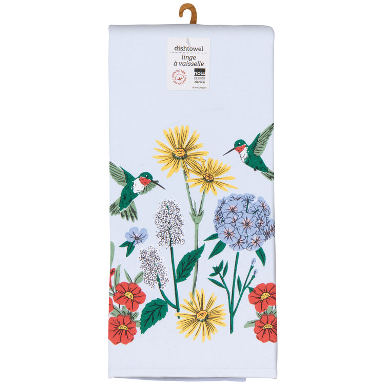 Hummingbird Dishtowel