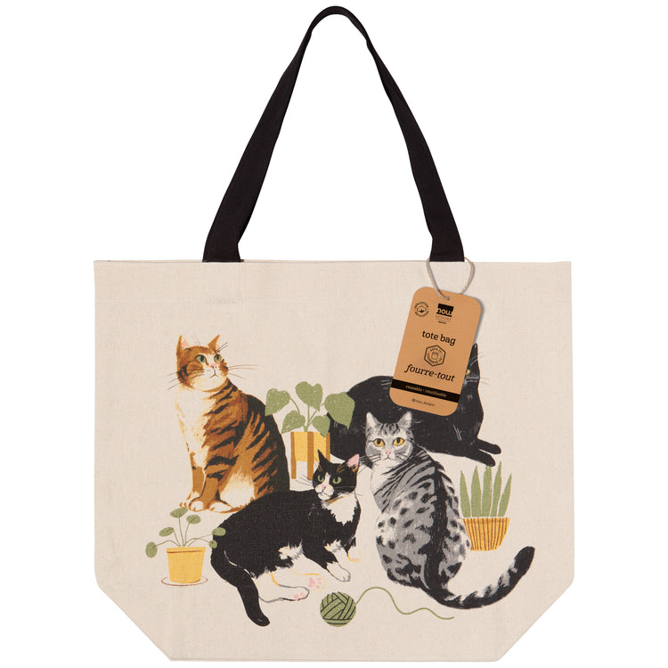 Cat Collective Tote Bag