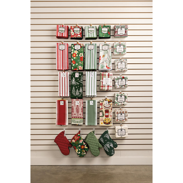 Amaryllis Christmas Recycled Microfibre Dishtowel