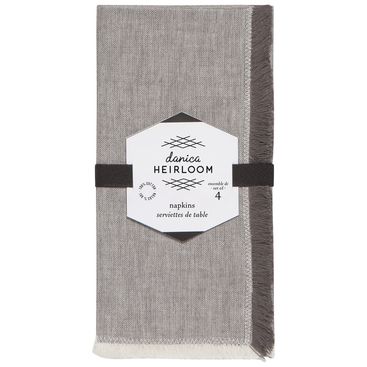 Shadow Chambray Napkins Set of 4