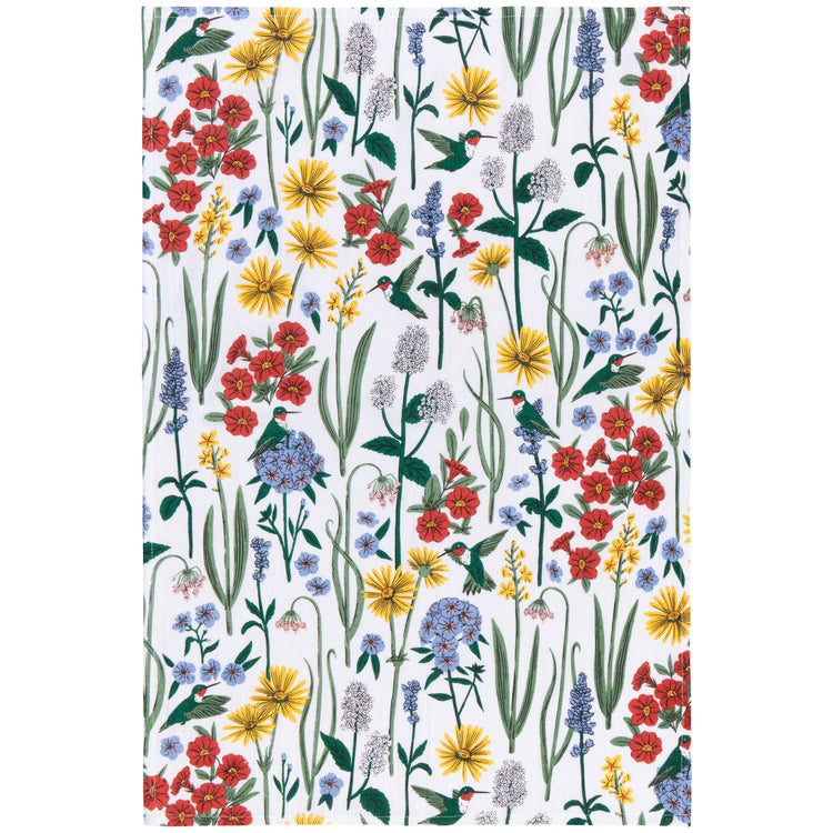 Hummingbird Baker's Floursack Dishtowels Set of 3