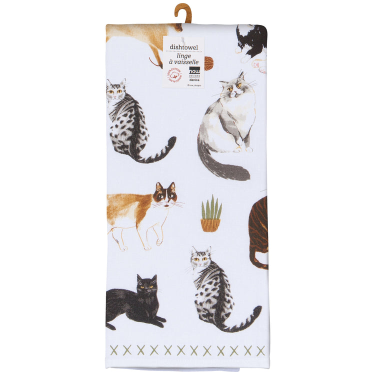 Cat Collective Dishtowel