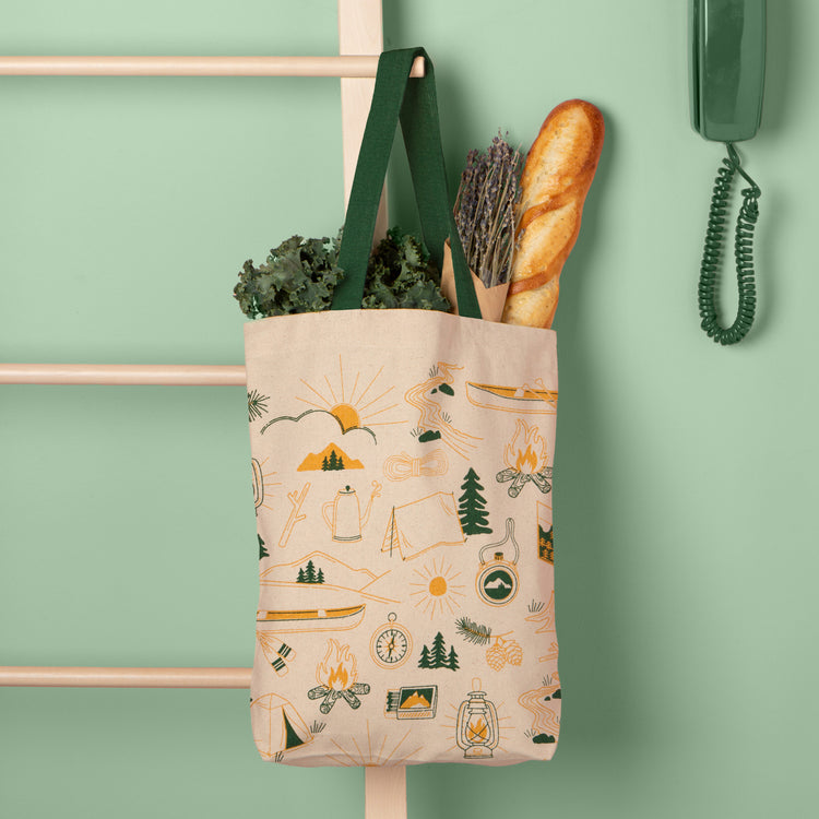 Camp Out Tote Bag