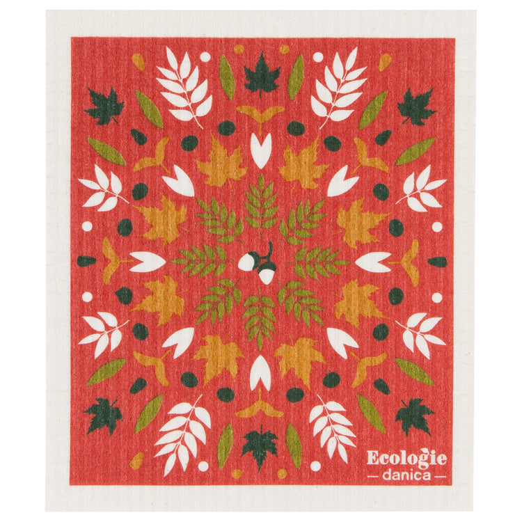 Fall Foliage Swedish Dishcloth