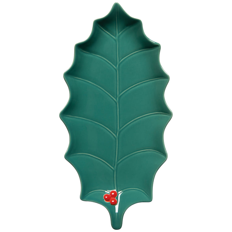 Holly Christmas Dish
