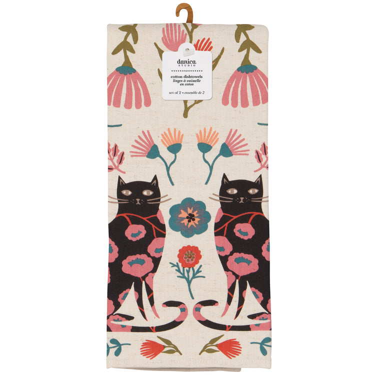 Catbloom Dishtowels Set of 2