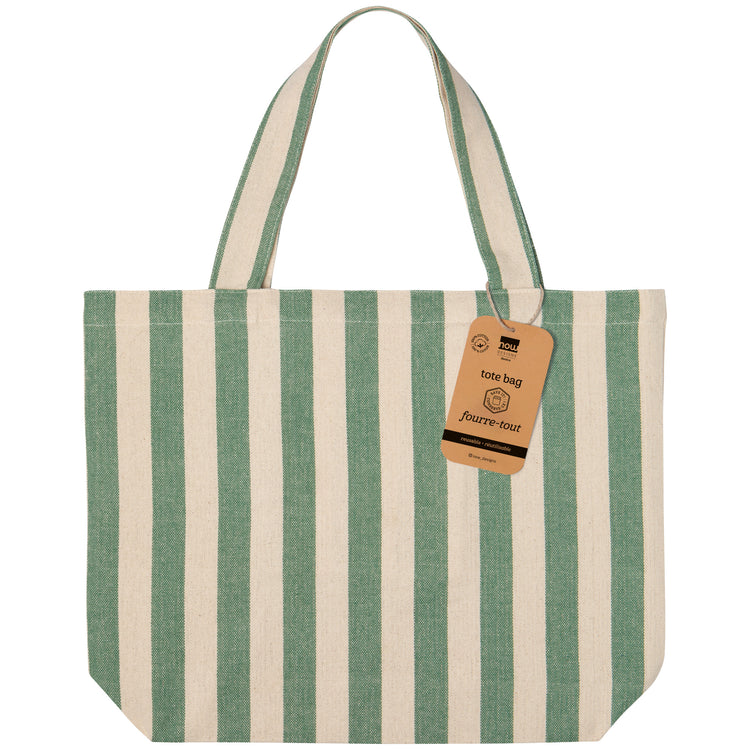 Awning Stripe Tote Bag