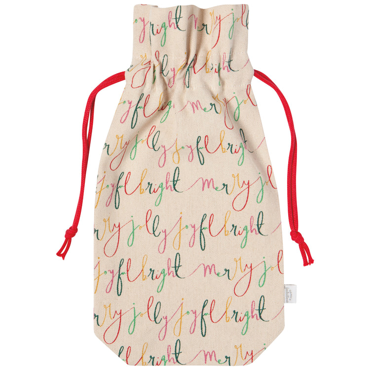 Merry Everything Christmas Wine Bags Set of 2