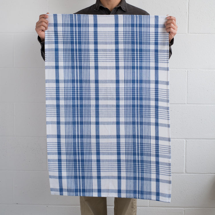 Royal Blue Jumbo Dishtowels Set of 3