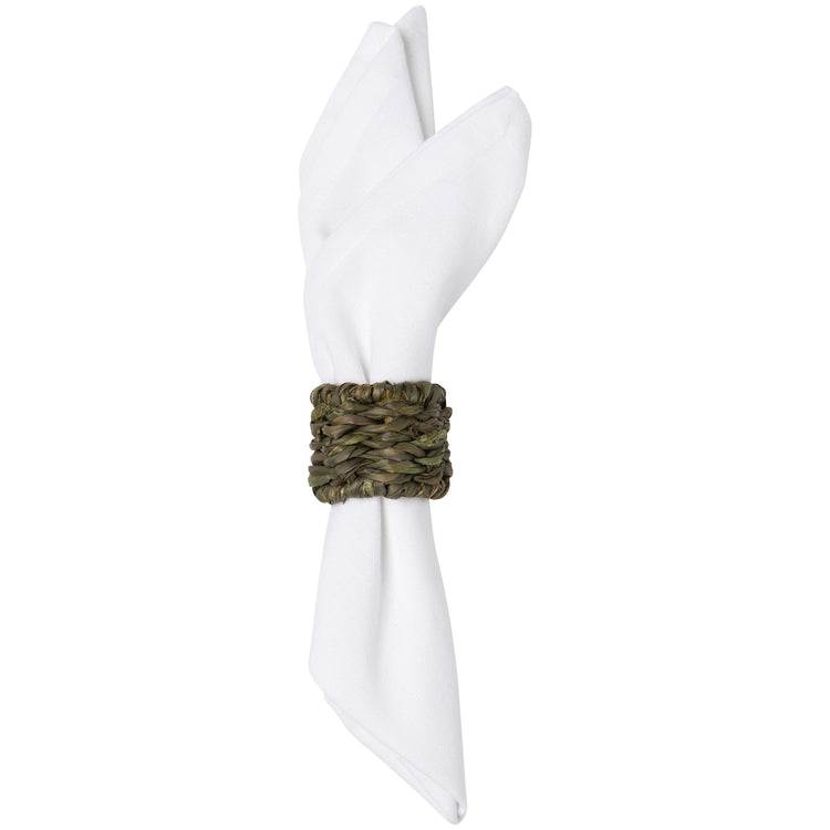 Green Seagrass Napkin Ring
