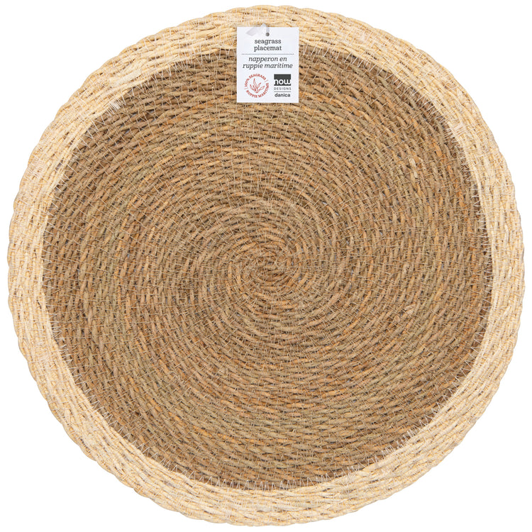 White Border Seagrass Placemat
