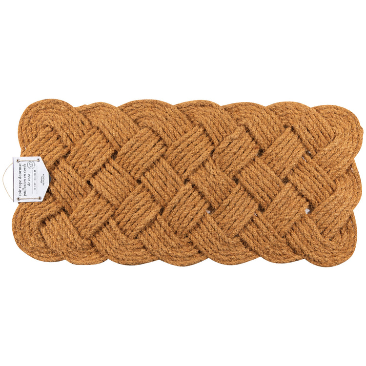 Braided Coir Rope Estate Doormat