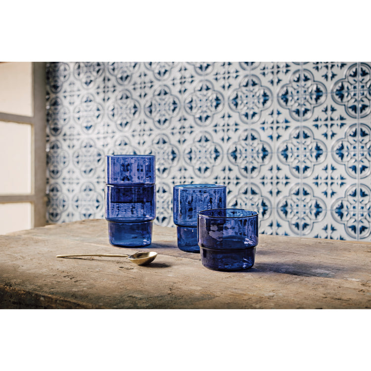Stackable Juice Glass 9 oz - Cobalt