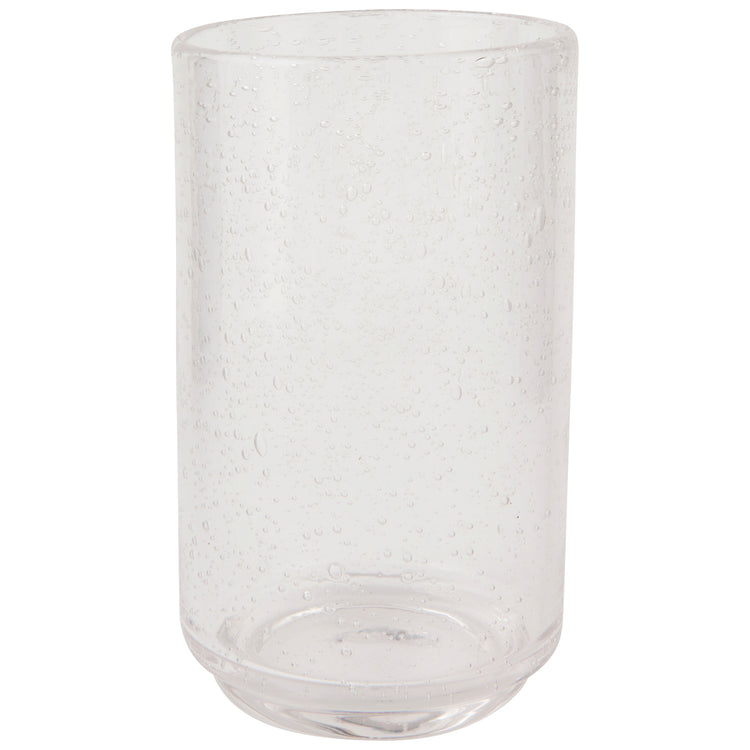 Bubbled Glass 17 oz - Clear