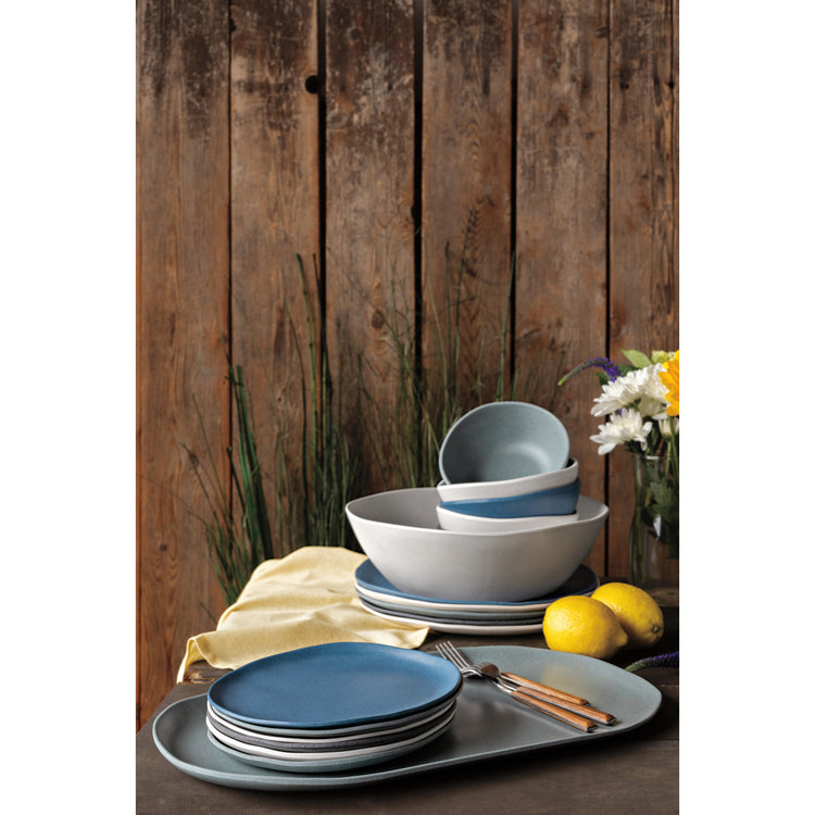 Fresco Melamine Serving Bowl - Vanilla Bowl