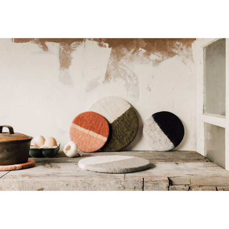 Sienna Felt Wool Trivet