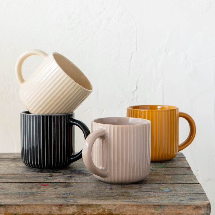 Fluted Mug - Saffron