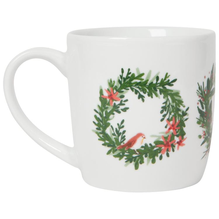 Wreaths Christmas Mug