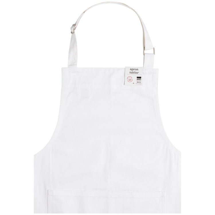 White Chef Apron