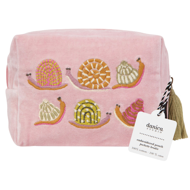 Gardenland Embroidered Pouch