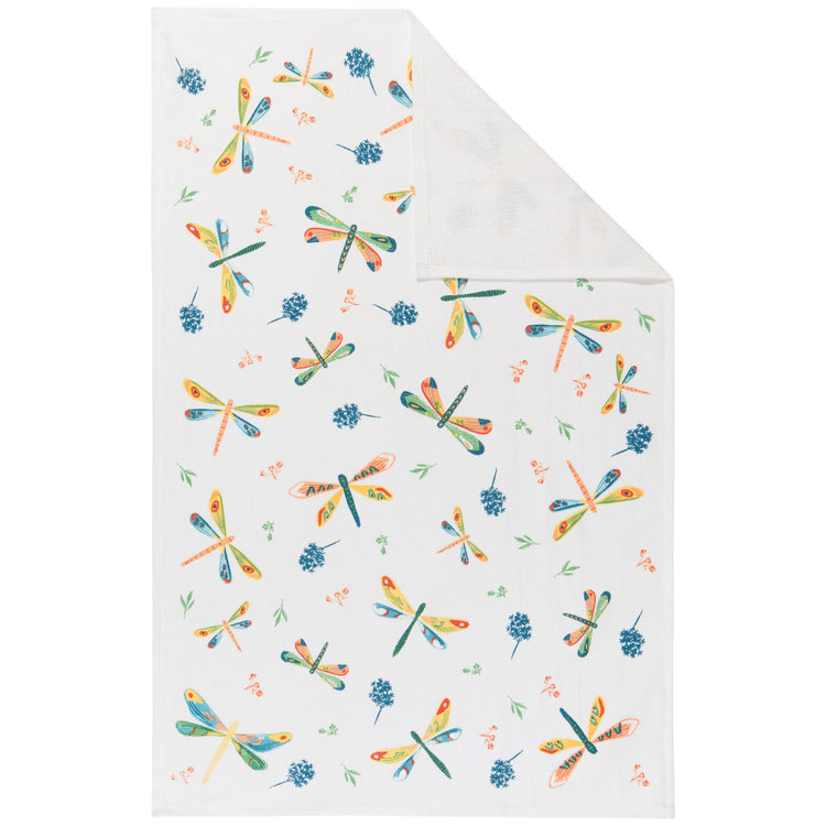 Dragonfly Terry Dishtowel