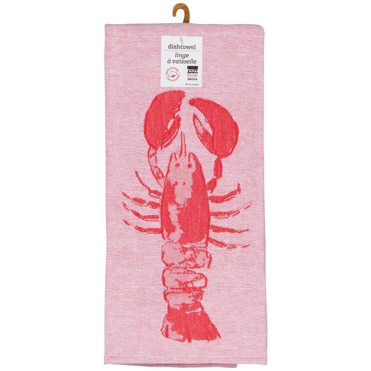 Lobster Jacquard Dishtowel