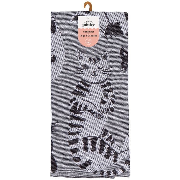 Meow & Furever Jacquard Dishtowel