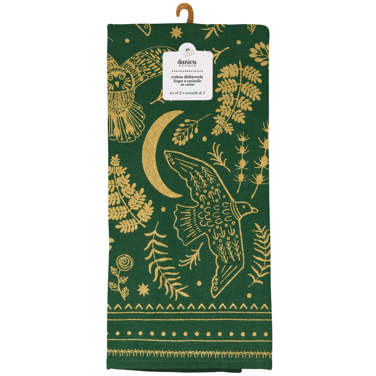 Moonlit Dishtowels Set of 2