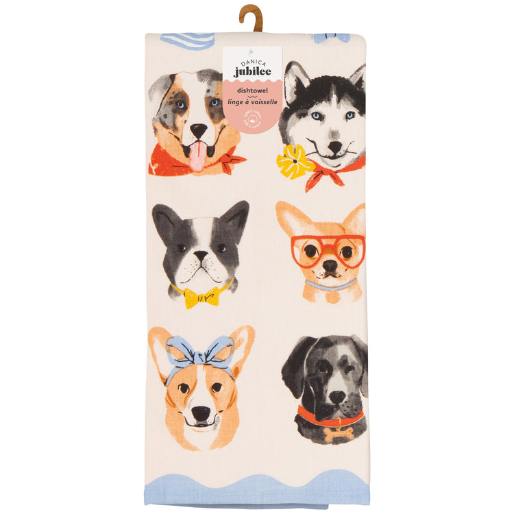 Uptown Dogs Dishtowel