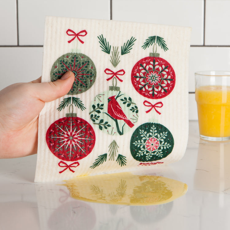 Good Tidings Swedish Dishcloth