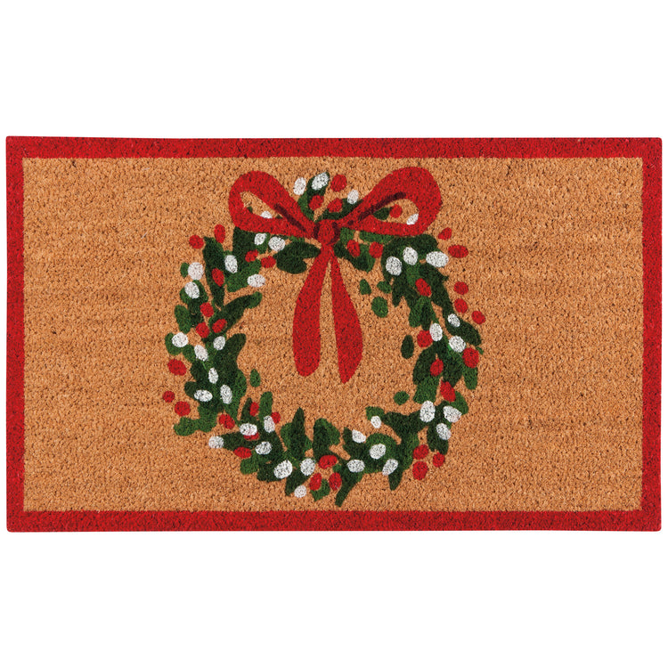 Wreaths Christmas Doormat