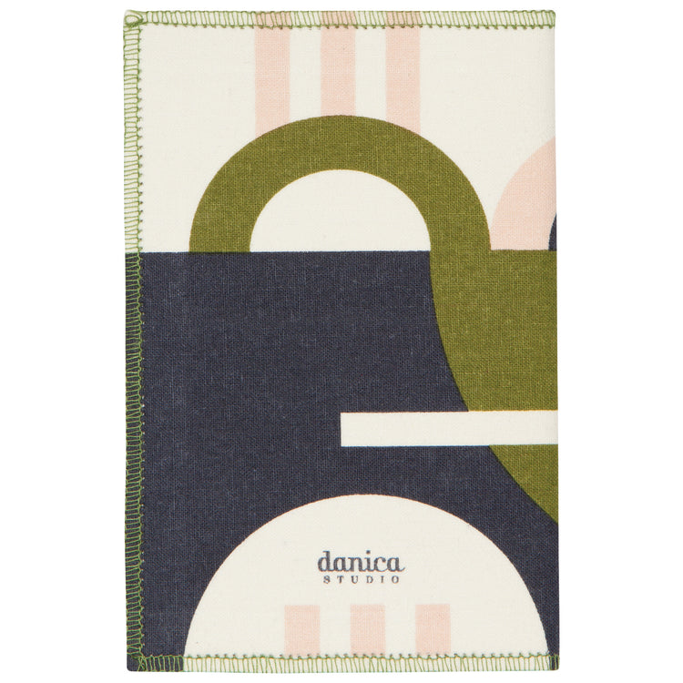 Refract Printed Fabric Cover Notebook