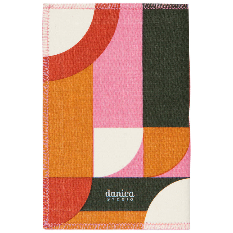 Prism Printed Fabric Cover Notebook