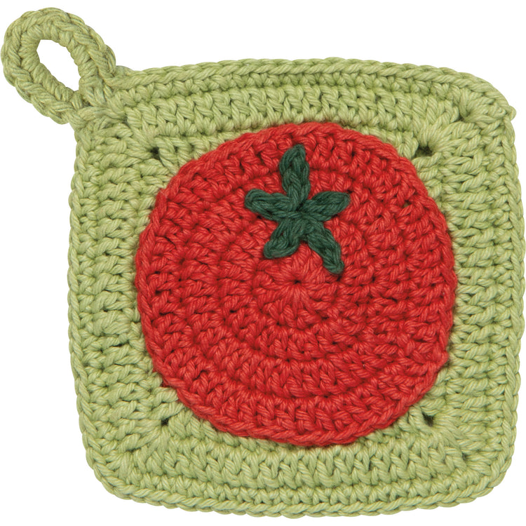 Heirloom Tomatoes Crochet Sponges Set of 2