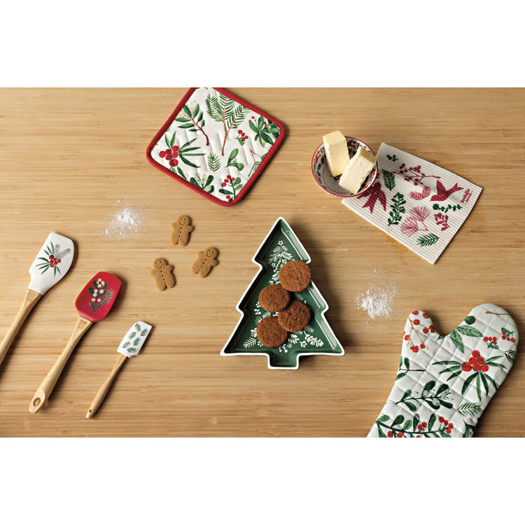 Winterberry Silicone Christmas Spatula