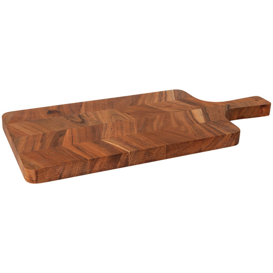 Acacia Chevron Serving Paddle 20 inch