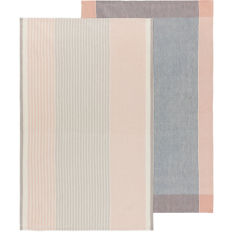 Nectar Array Stripe Dishtowel Set of 2