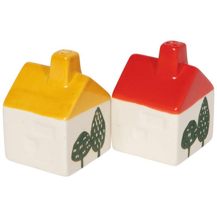 Houses Salt and Pepper Shakers