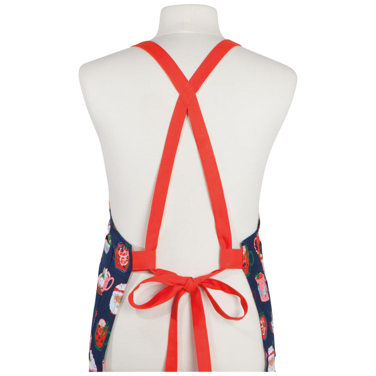 Cozy Cups Christmas Apron & Dishtowel Set