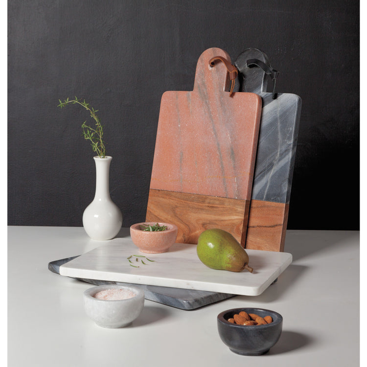 White Marble Serving Board