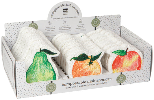 Locally Grown Sponge Counter Display - 24 Assorted